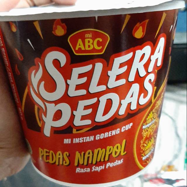 Jual Mei Abc Selera Pedas Nampol Cup Mie Goreng Shopee Indonesia