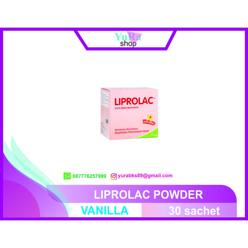 Jual Liprolac Vanilla Powder Shopee Indonesia