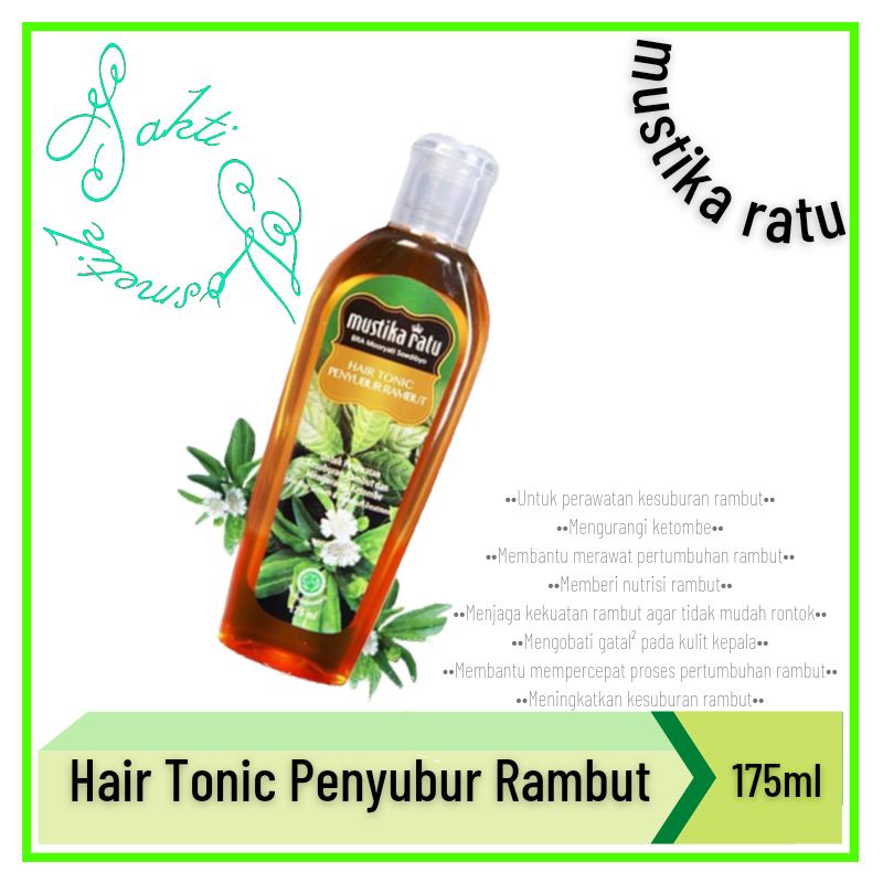 Jual Cod Mustika Ratu Hair Tonic Penyubur Rambut Ml Vitamin