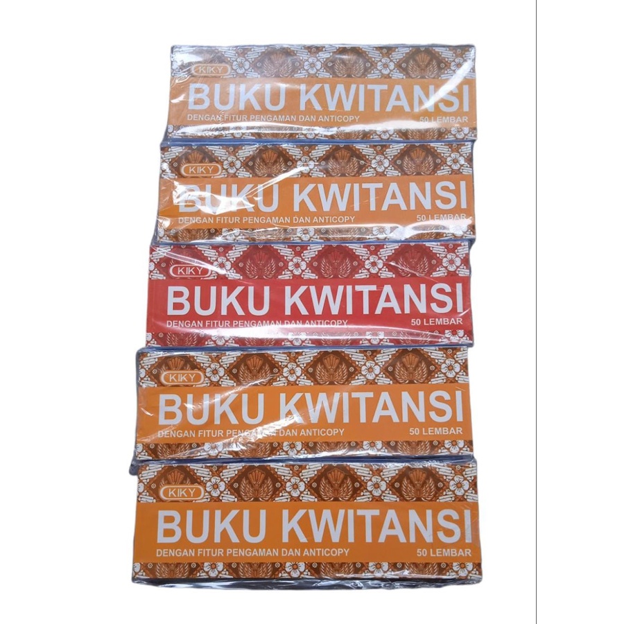 Jual Buku Kwitansi Merk Kiky Shopee Indonesia