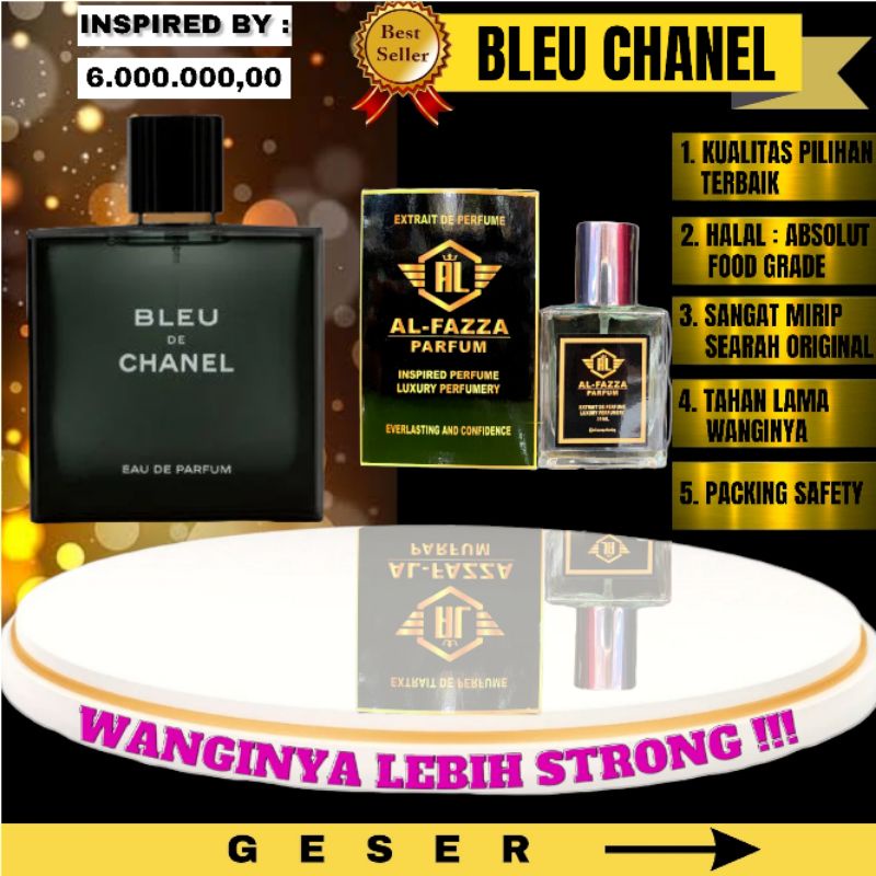 Jual BLEU CHANEL AL FAZZA PARFUM INSPIRED PERFUME EXTRAIT DE PARFUM