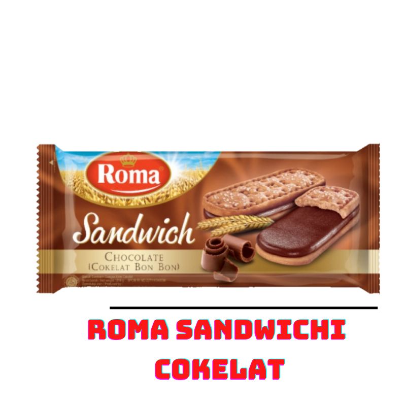 Jual Roma Sandwichi Coklat 189gr Shopee Indonesia