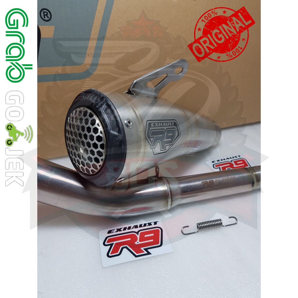 Jual Knalpot R9 GP SS SERIES CBR 250 RR NINJA 250 FI MT25 R25 NINJA FI