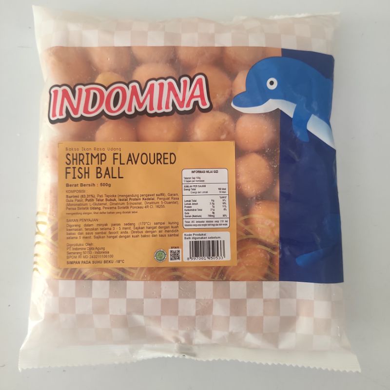 Jual Indomina Bakso Udang Gr Shopee Indonesia