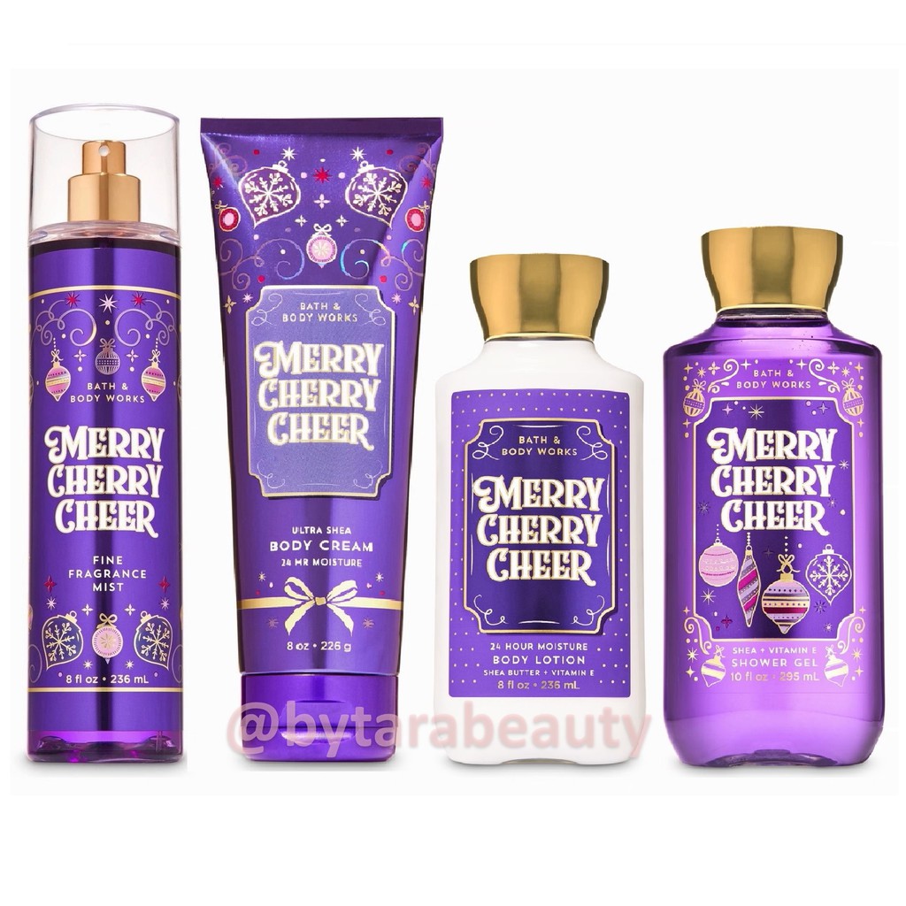 Jual Bbw Bath And Body Works Merry Cherry Cheer Fragrance Mist Body