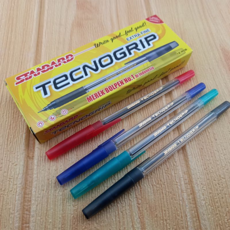 Jual Pulpen Standard Tecnogrip Bolpoint Pen Tecno Shopee Indonesia