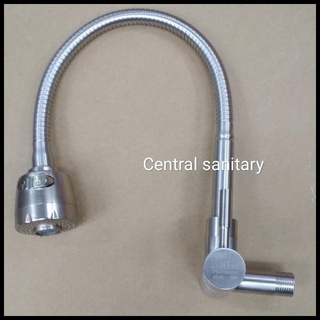 Jual Kran Kitchen Sink Tembok Stainless Fleksible Kran Dinding Model