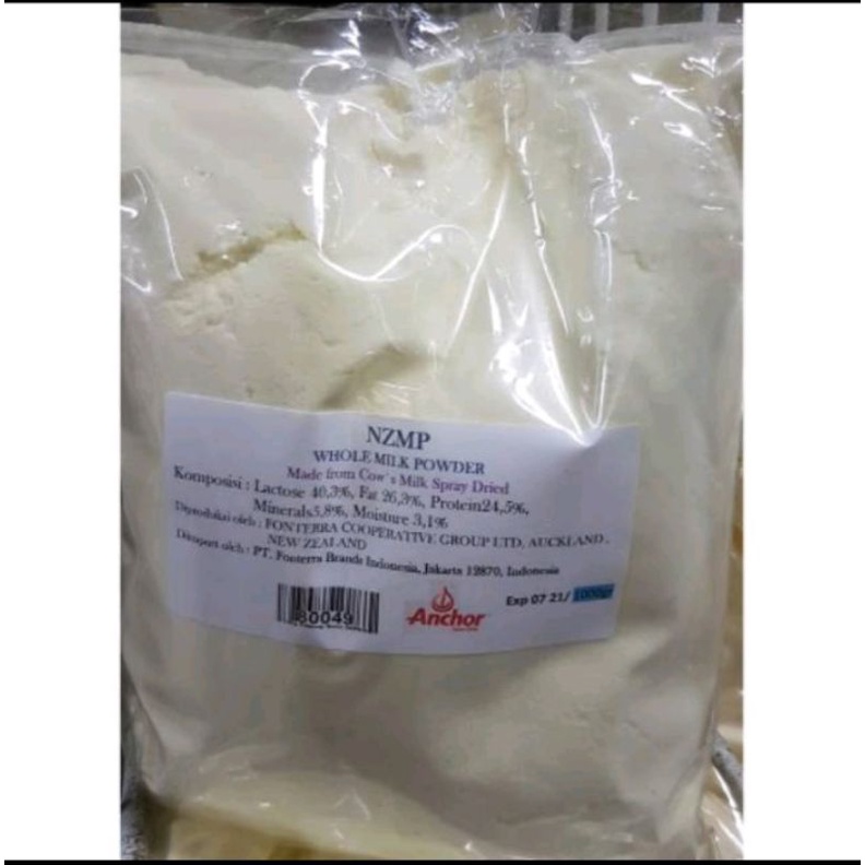 Jual Kg Anchor Nzmp Tepung Susu Bubuk Full Cream Whole Milk Powder