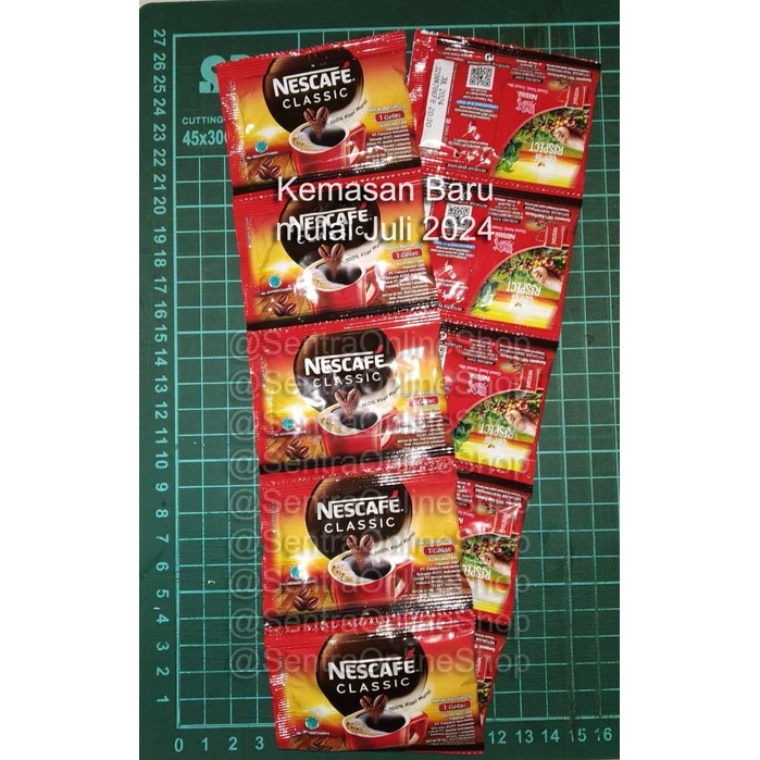 Jual Nescafe Classic Gr Sachet Shopee Indonesia