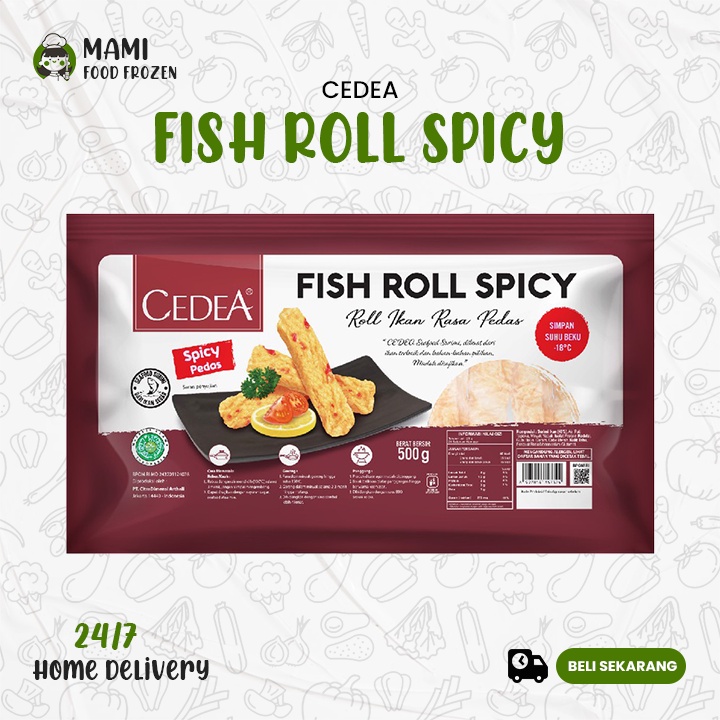 Jual Cedea Fish Roll Spicy Gr Shopee Indonesia