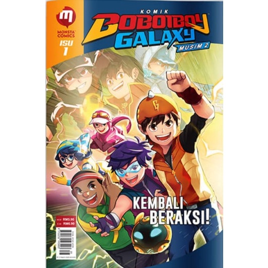 Jual Komik BoBoiBoy Galaxy Musim 2 Isu 1 KEMBALI BERAKSI Shopee