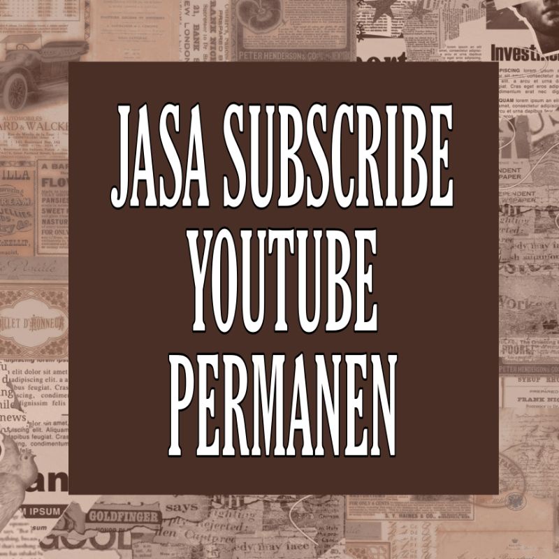 Jual JASA SUBSCRIBE YOUTUBE PERMANEN Indonesia Shopee Indonesia