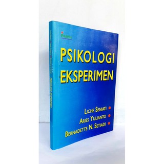 Jual New Book Psikologi Eksperimen Liche Seniati Shopee Indonesia