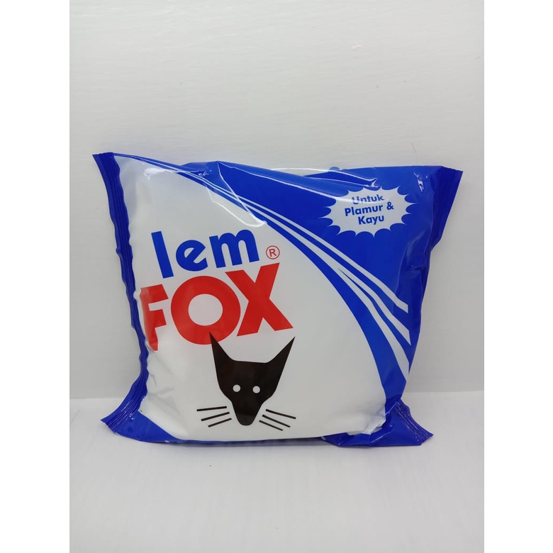 Jual Lem Fox Refill Biru 350 Gram Lem Fox Putih FOX Lem Kayu