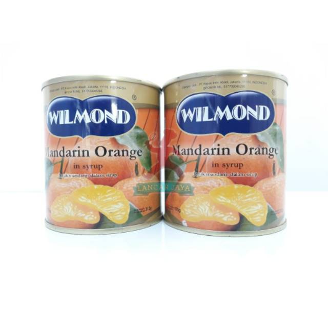 Jual Jeruk Kaleng Wilmond Mandarin Orange In Syrup 312gr Shopee Indonesia