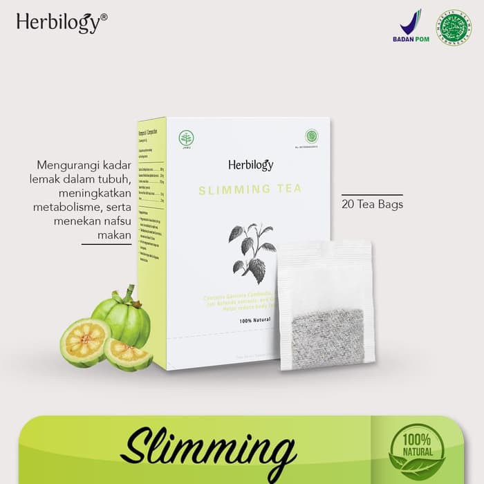 Jual Herbilogy Slimming Tea Teabags Shopee Indonesia