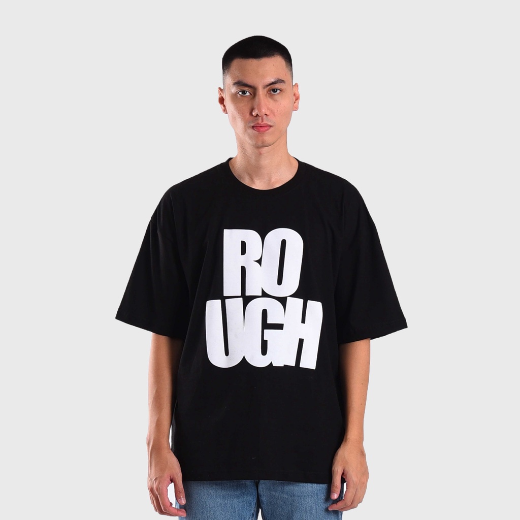 Jual Roughneck OT537 Black Rough Oversize Tshirt Shopee Indonesia