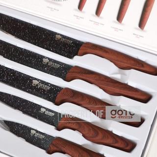 Jual Goto Onix Kitchen Knife Pisau Dapur Tajam Set Stainless Anti Karat