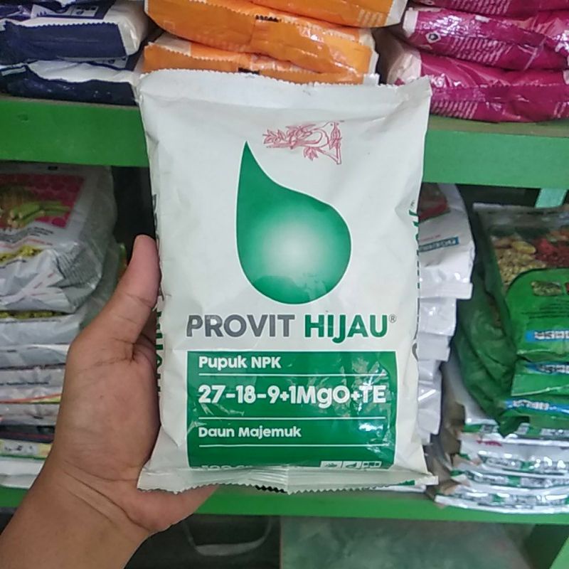 Jual Pupuk NPK Provit Hijau Kemasan 500 Gram Shopee Indonesia