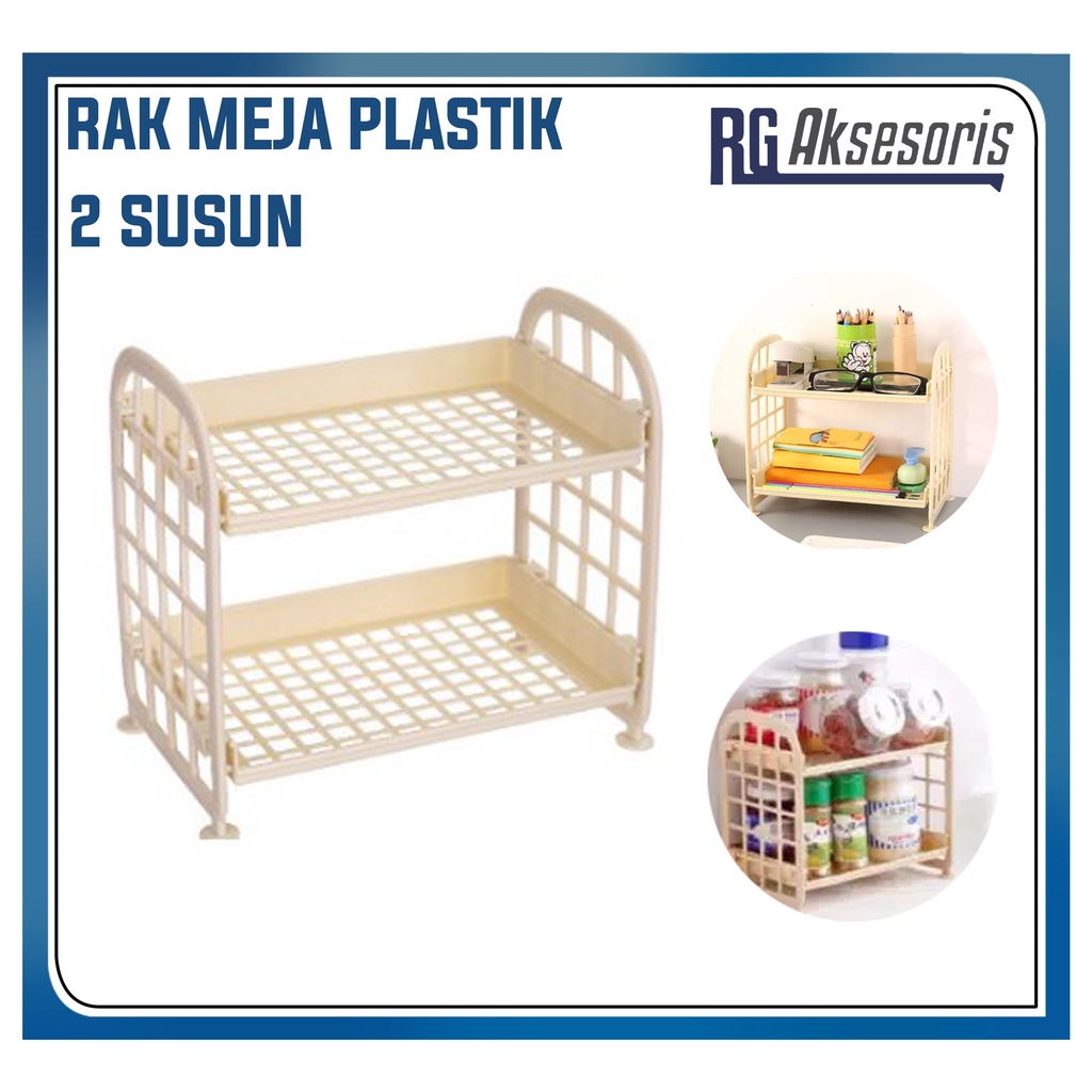 Jual Rak Meja Plastik Susun Mini Rak Susun Mini Rak Meja