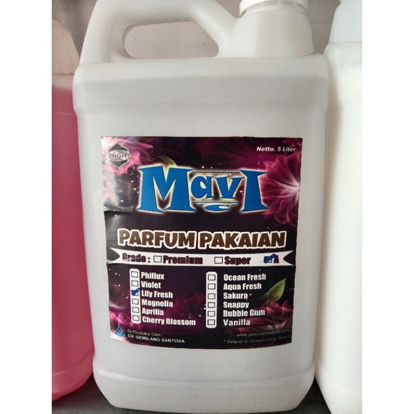 Jual MAVI PARFUM LAUNDRY 5 LITER SAKURA LILI Shopee Indonesia