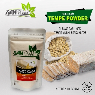 Jual Tempe Powder Bubuk Tempe Sanfood Untuk Mpasi Kemasan Gr