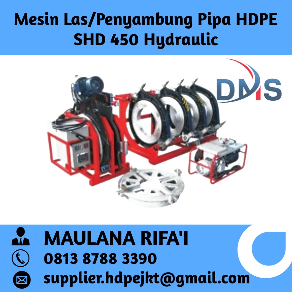 Jual Alat Penyambung Pipa Hdpe Mesin Shd Mm Hydraulic Shopee