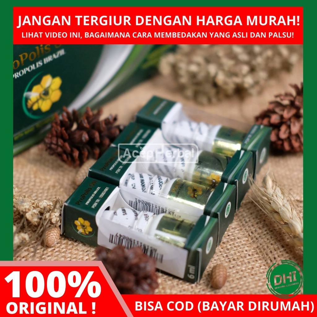 Jual Obat Tetes Radang Tenggorokan Propolis Brazil Sm With Nano