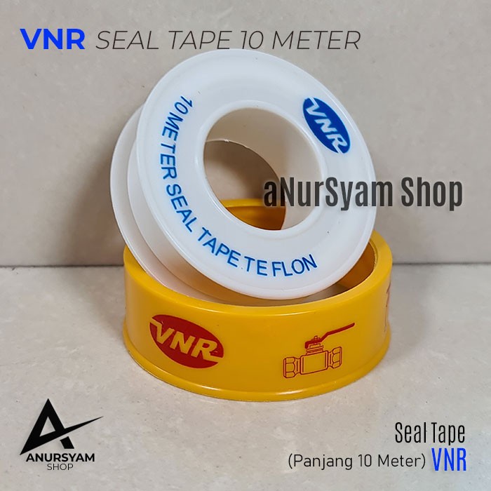 Jual Seal Tape VNR 10 Meter SealTape Isolatip Isolasi Pipa Kran Air