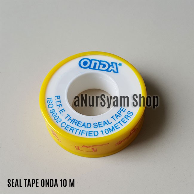 Jual Seltip Onda Seal Tape Isolatip Isolasi Draf Pipa Kran Air PTFE