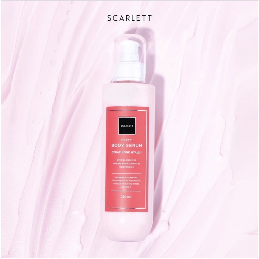 Jual Scarlett Whitening Body Serum 250ml Shopee Indonesia