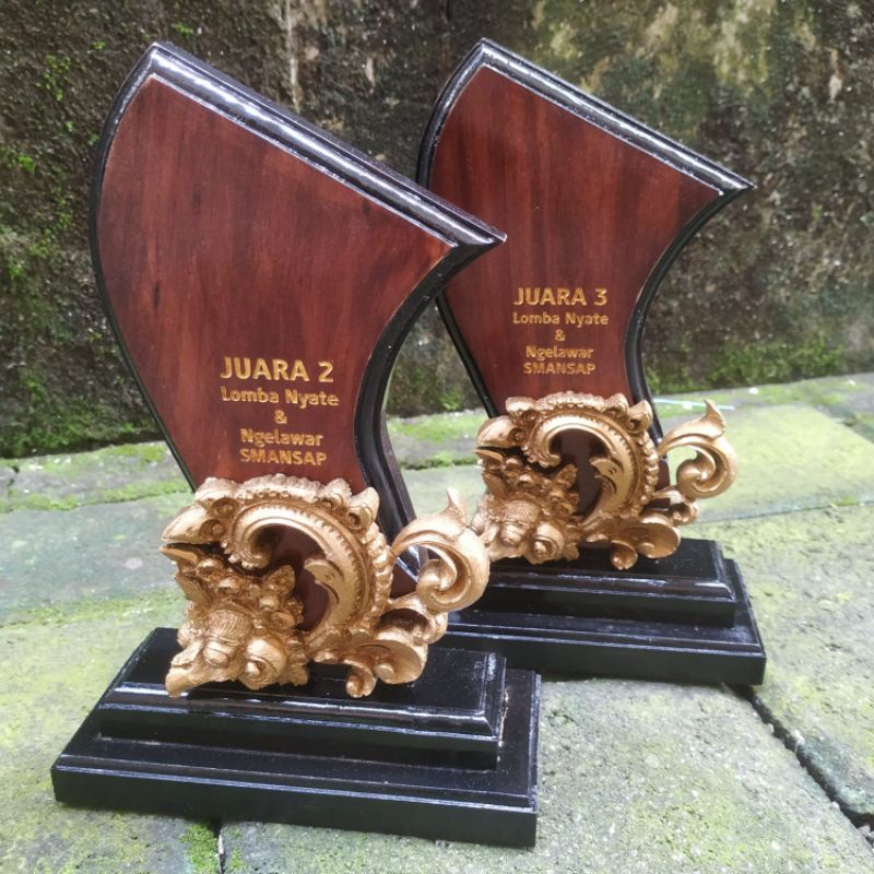 Jual Piala Kayu Murah Shopee Indonesia