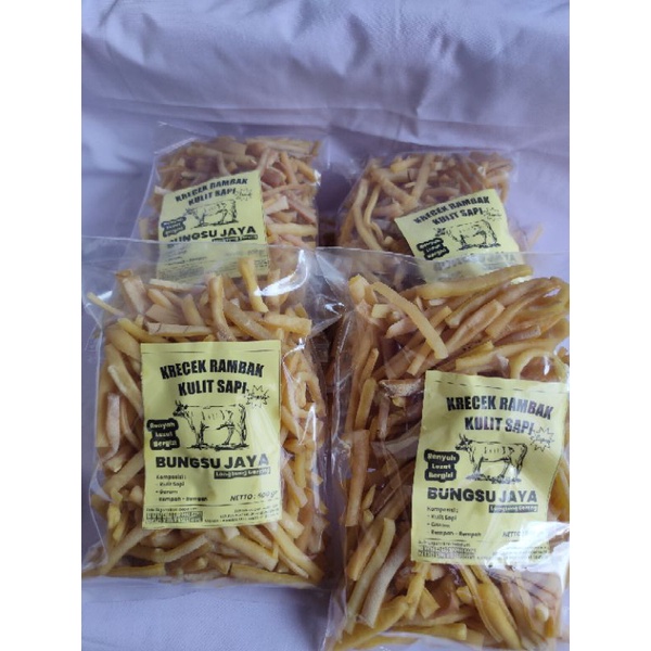 Jual Krecek Kulit Krecek Rambak Kulit Sapi Stik Mie Indonesia Shopee