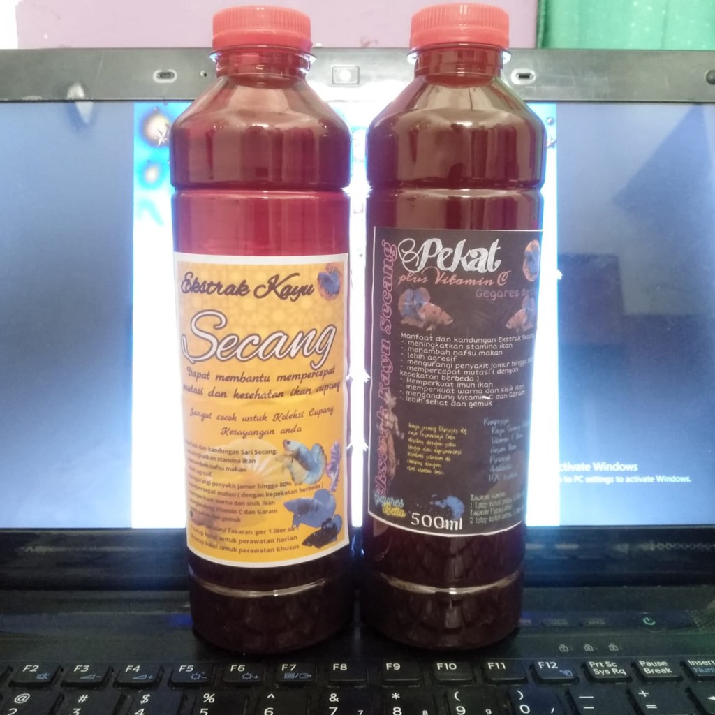 Jual Ekstrak Secang PLUS VIT C Kemasan 500ml Obat Mutasi Dan Perawatan