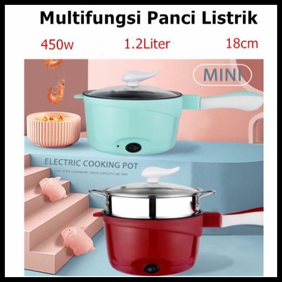 Jual Multifungsi Electric Fry Pan Panci Listrik Lapisan Keramik Cm