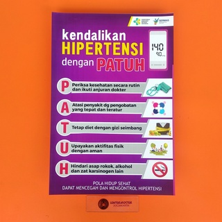 Jual Poster Kendalikan Hipertensi Dengan PATUH LAMINASI Glossy