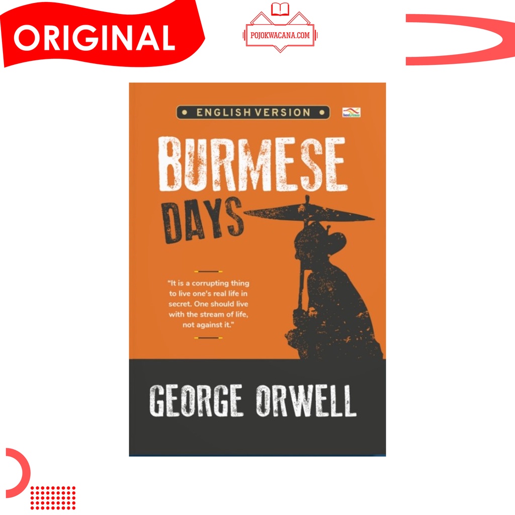 Jual Buku Original George Orwell Burmese Days English Version