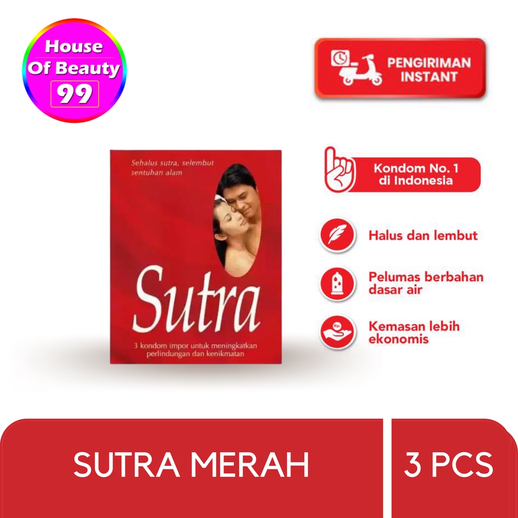 Jual Kondom Sutra Merah Isi Pcs Original No Box Shopee Indonesia