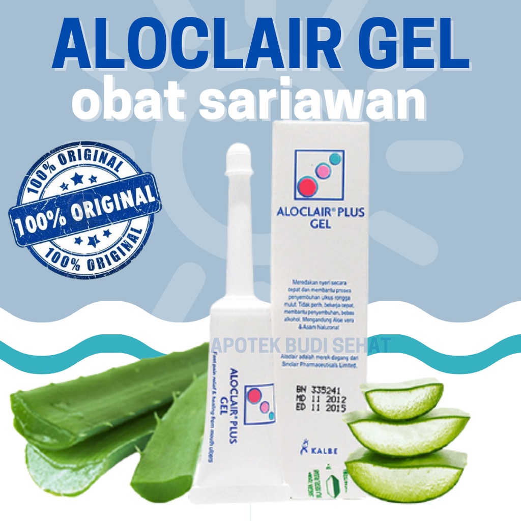 Jual Aloclair Plus Gel Ml Obat Sariawan Obat Luka Kawat Gigi Luka