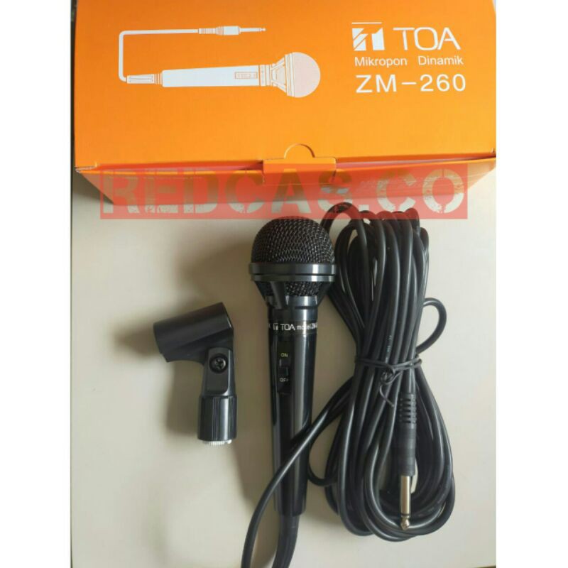 Jual Toa Zm Mikropon Dinamik Zm Microphone Dynamic Shopee