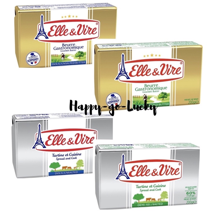 Jual Elle Vire Salted Unsalted Butter Low Fat Gr