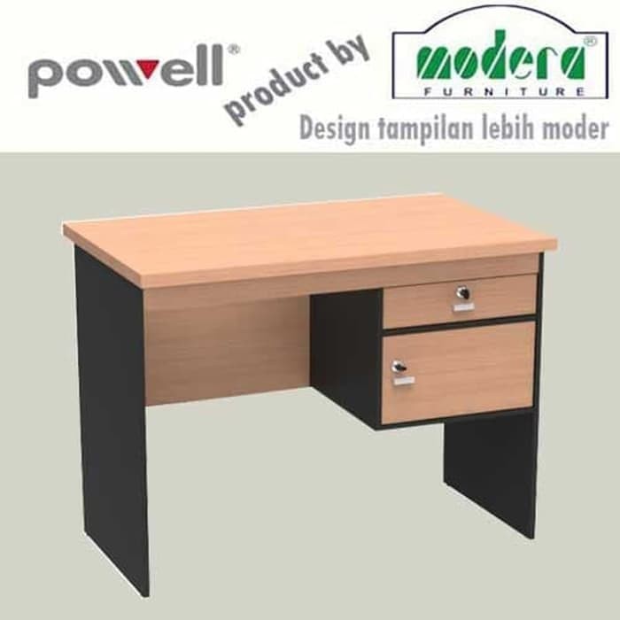 Jual Meja Kerja Meja Kantor Uk 120 Meja Kayu Meja Powell Shopee