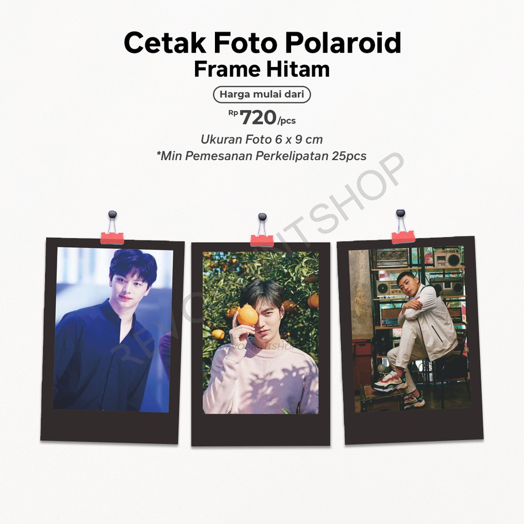 Jual Cetak Foto Polaroid Min Pemesanan Perkelipatan 25 Pcs Shopee