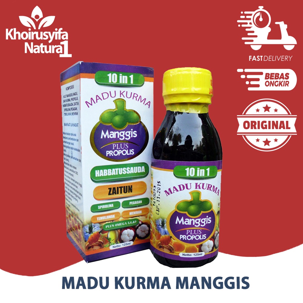 Jual MADU KURMA MANGGIS PLUS PROPOLIS 10 IN 1 BKN SAHARA BKN SAHIRA