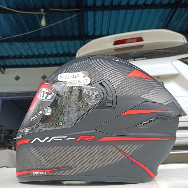 Jual Helm Kyt Nfr Logos Red Ongkir Termurah Kg Shopee Indonesia