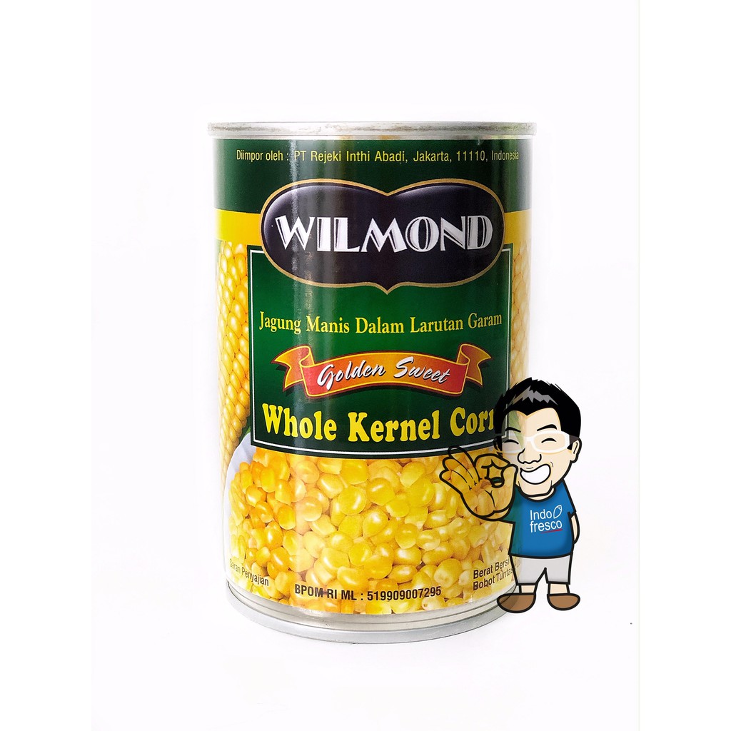 Jual Wilmond Whole Kernel Corn Jagung Manis Dalam Larutan Garam 425g