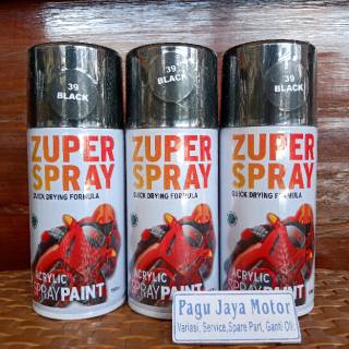 Jual Pilok Pilox Cc Warna Hitam Black Zuper Spray Cat Semprot Spray