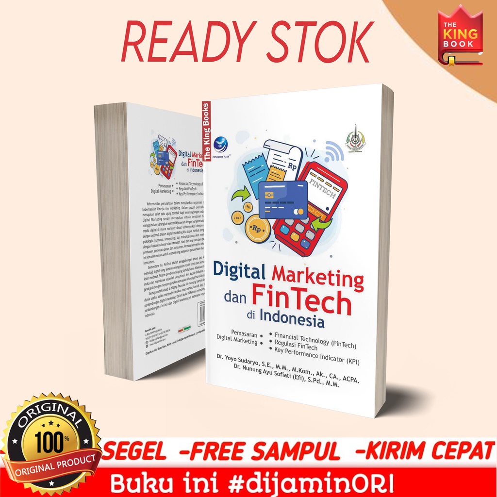 Jual Buku Digital Marketing Dan Fintech Di Indonesia Shopee Indonesia