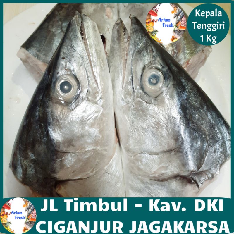 Jual Kepala Ikan Tenggiri Kg Kepala Tenggiri Kg Gram