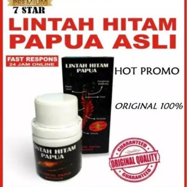 PROMO MINYAK LINTA PAPUA ASLI ORIGINAL HITAM PAPUA PENAMBAH UKURAN PRIA